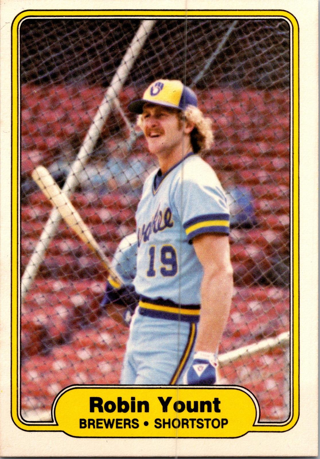 1982 Fleer #155 Robin Yount