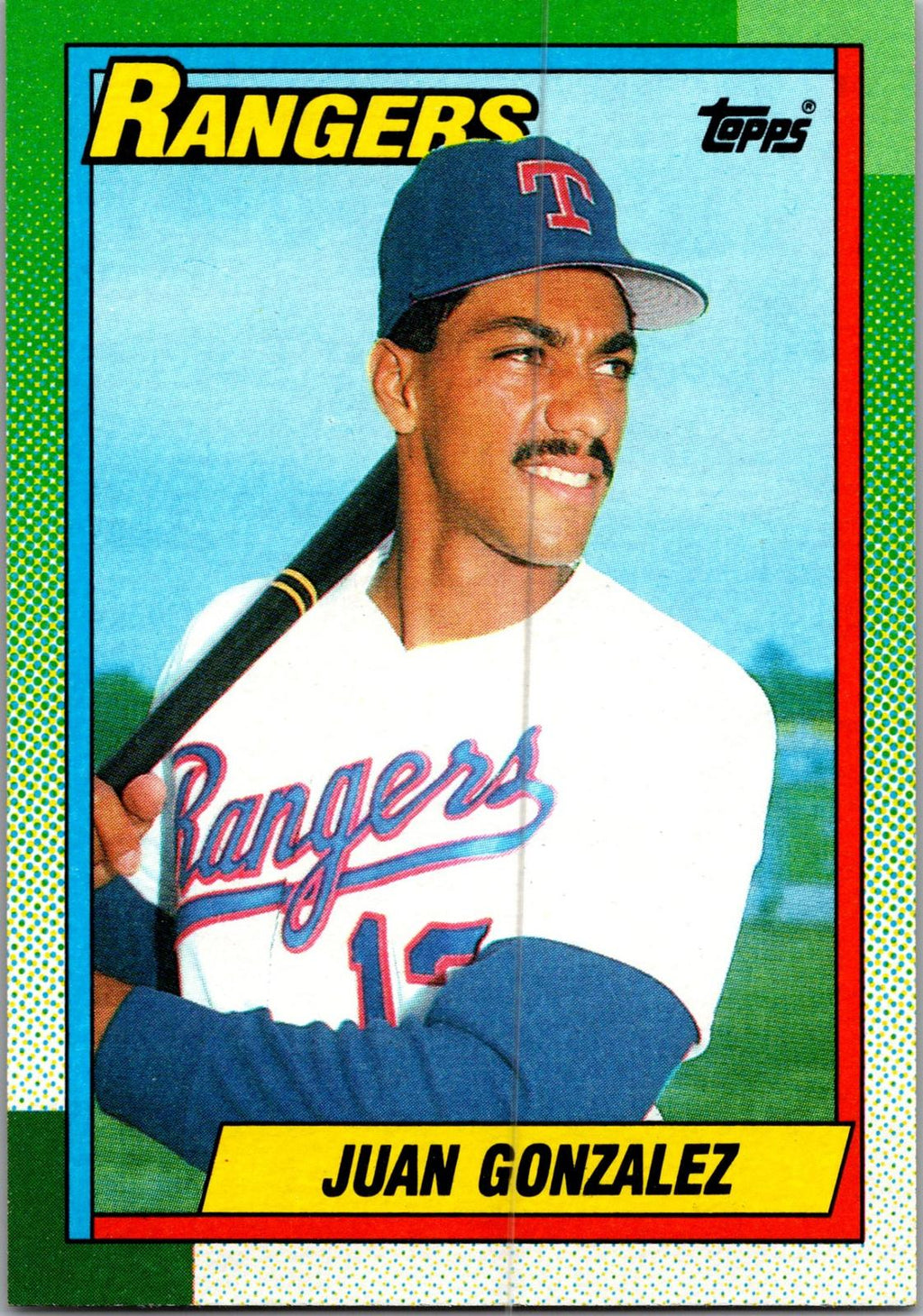 1990 Topps #331 Juan Gonzalez