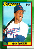 1990 Topps #331 Juan Gonzalez