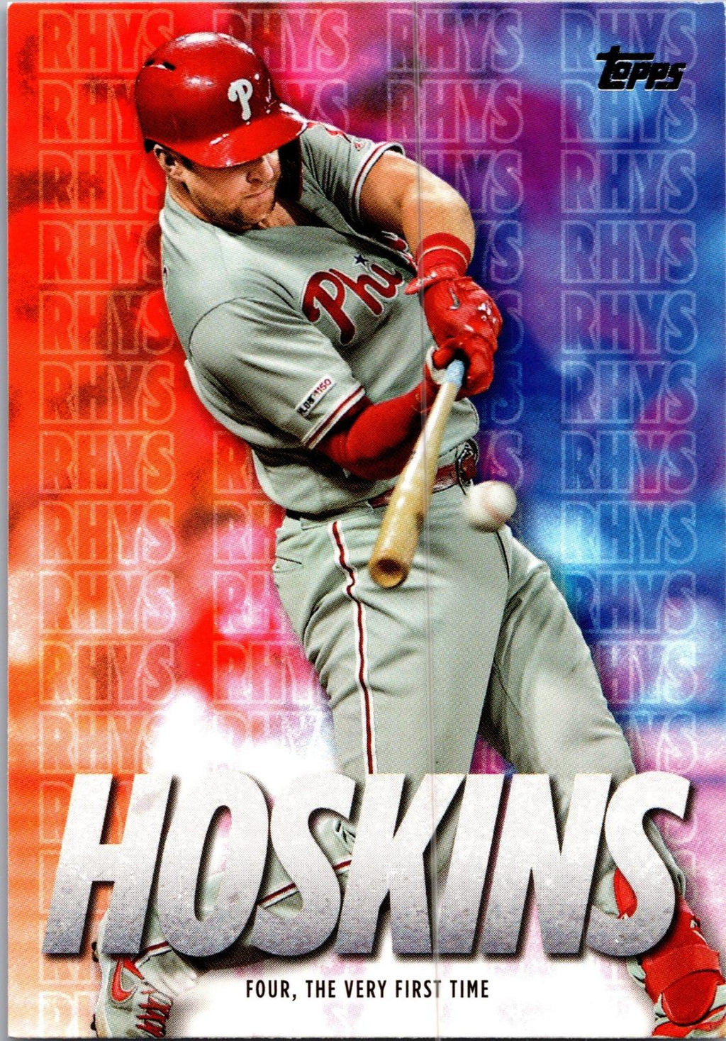 2020 Topps #RH-25 Rhys Hoskins Player Highlights Rhys Hoskins