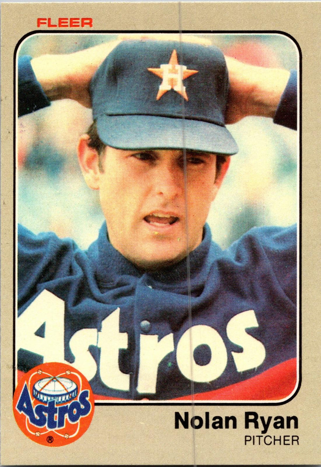 1983 Fleer #463 Nolan Ryan