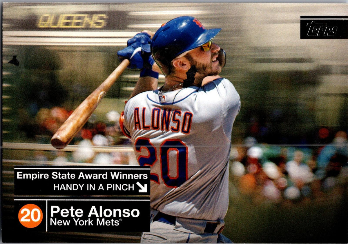 2020 Topps #ESAW-17 Pete Alonso Empire State Award Winners