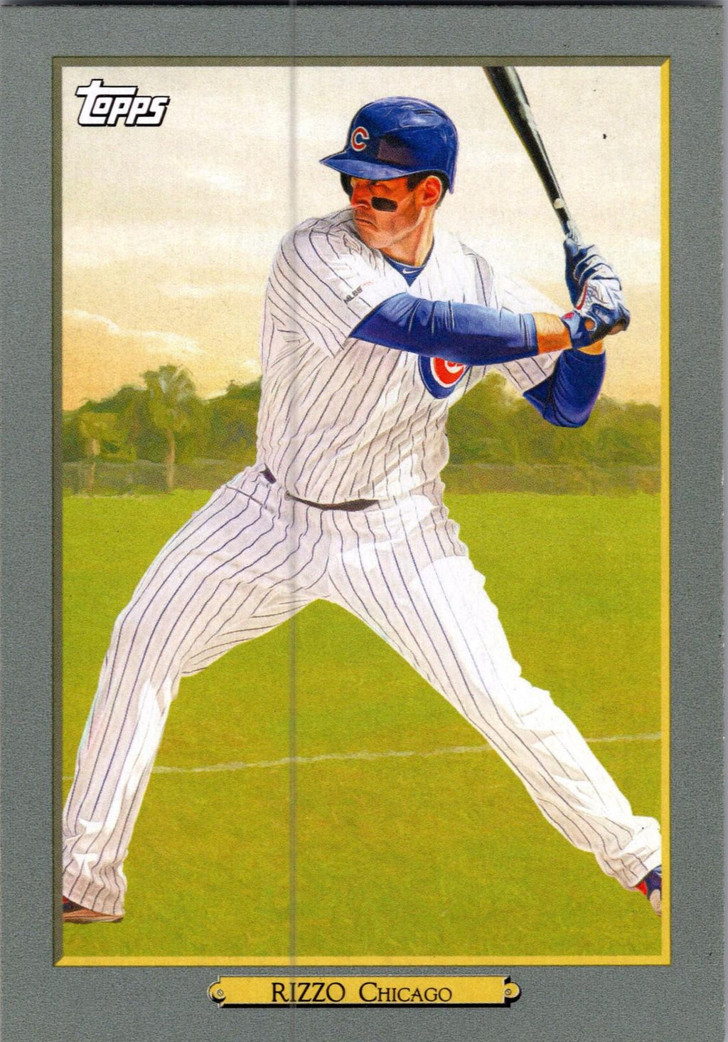 2020 Topps #TR-25 Anthony Rizzo Turkey Red 2020 (Series 2)
