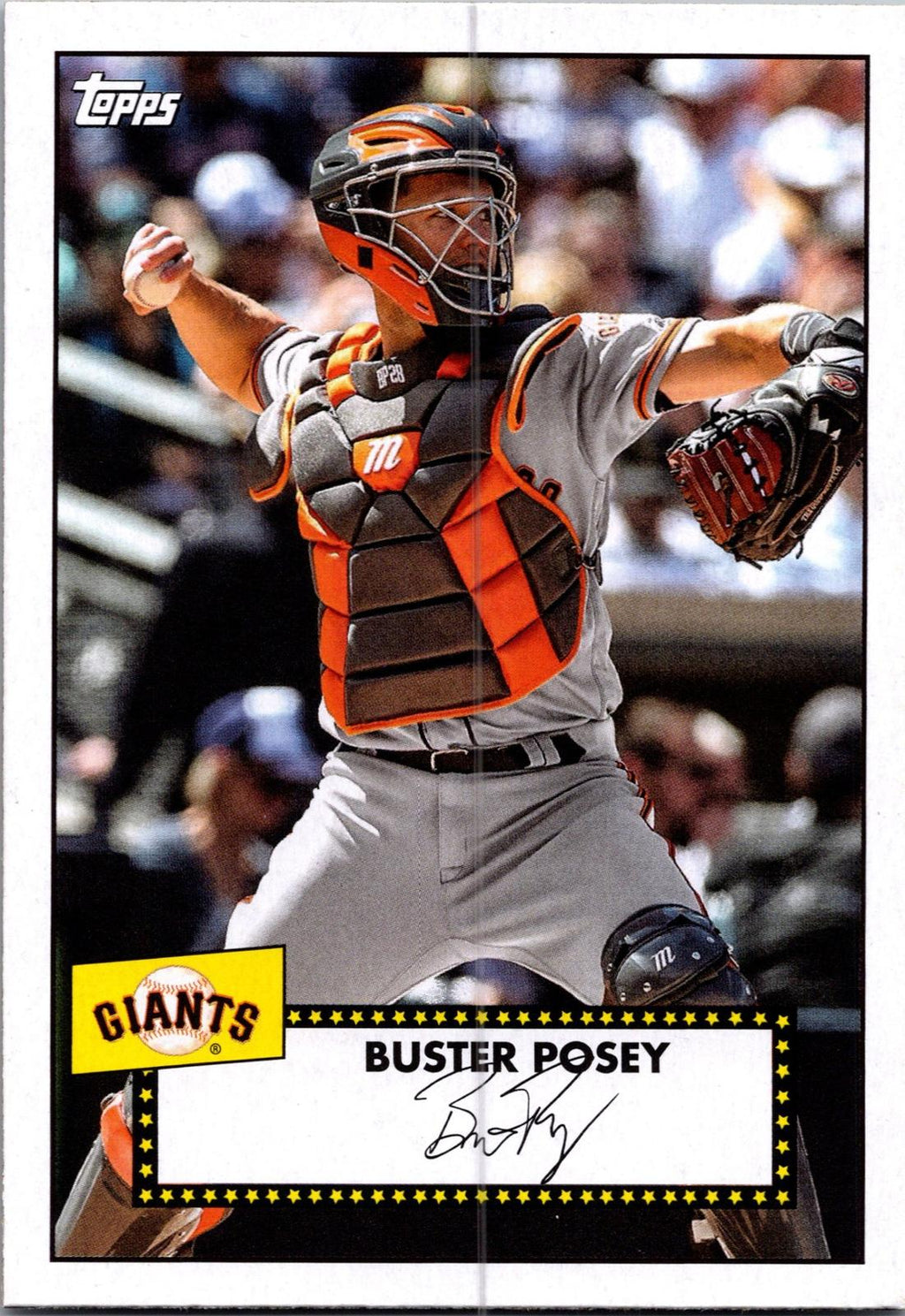 2021 Topps #T52-8 Buster Posey 1952 Topps Redux