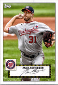2021 Topps #T52-13 Max Scherzer 1952 Topps Redux