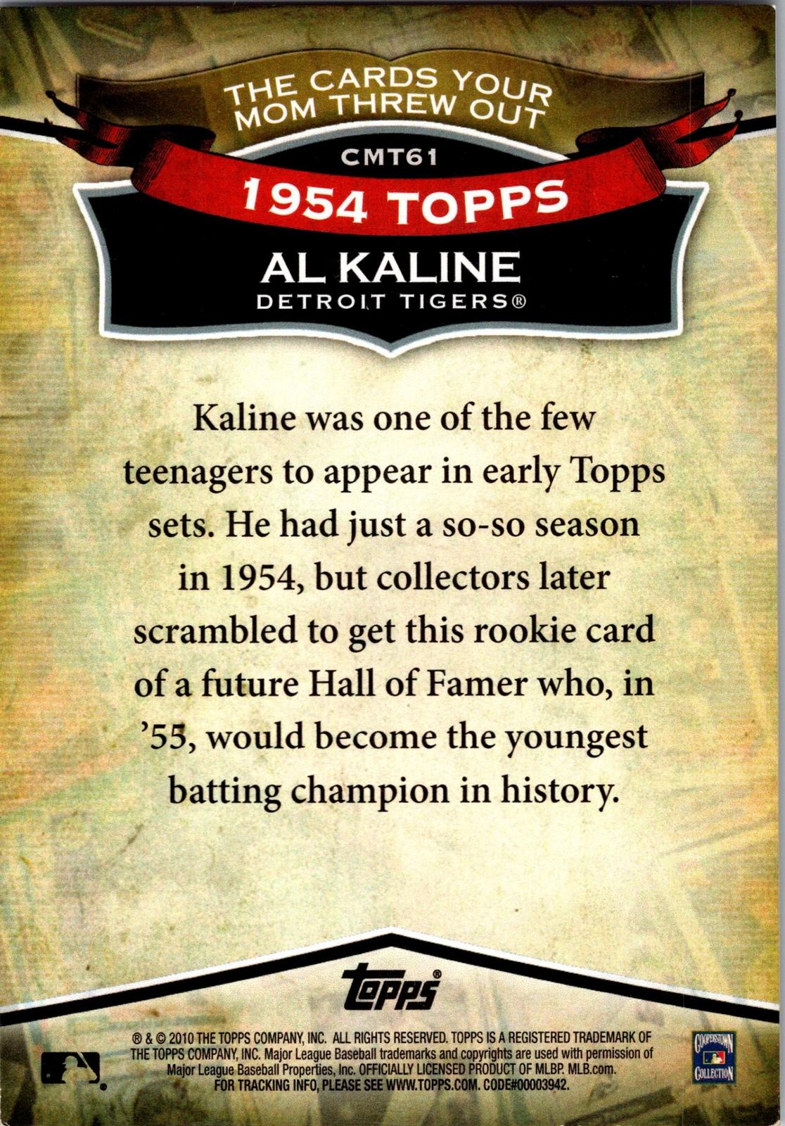1994 Topps Archives 1954 #201 Al Kaline