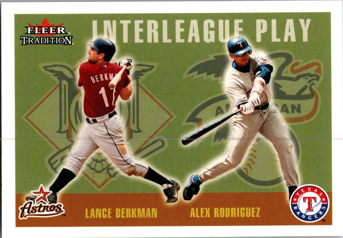 2003 Fleer Tradition Update #U272 Lance Berkman / Alex Rodriguez
