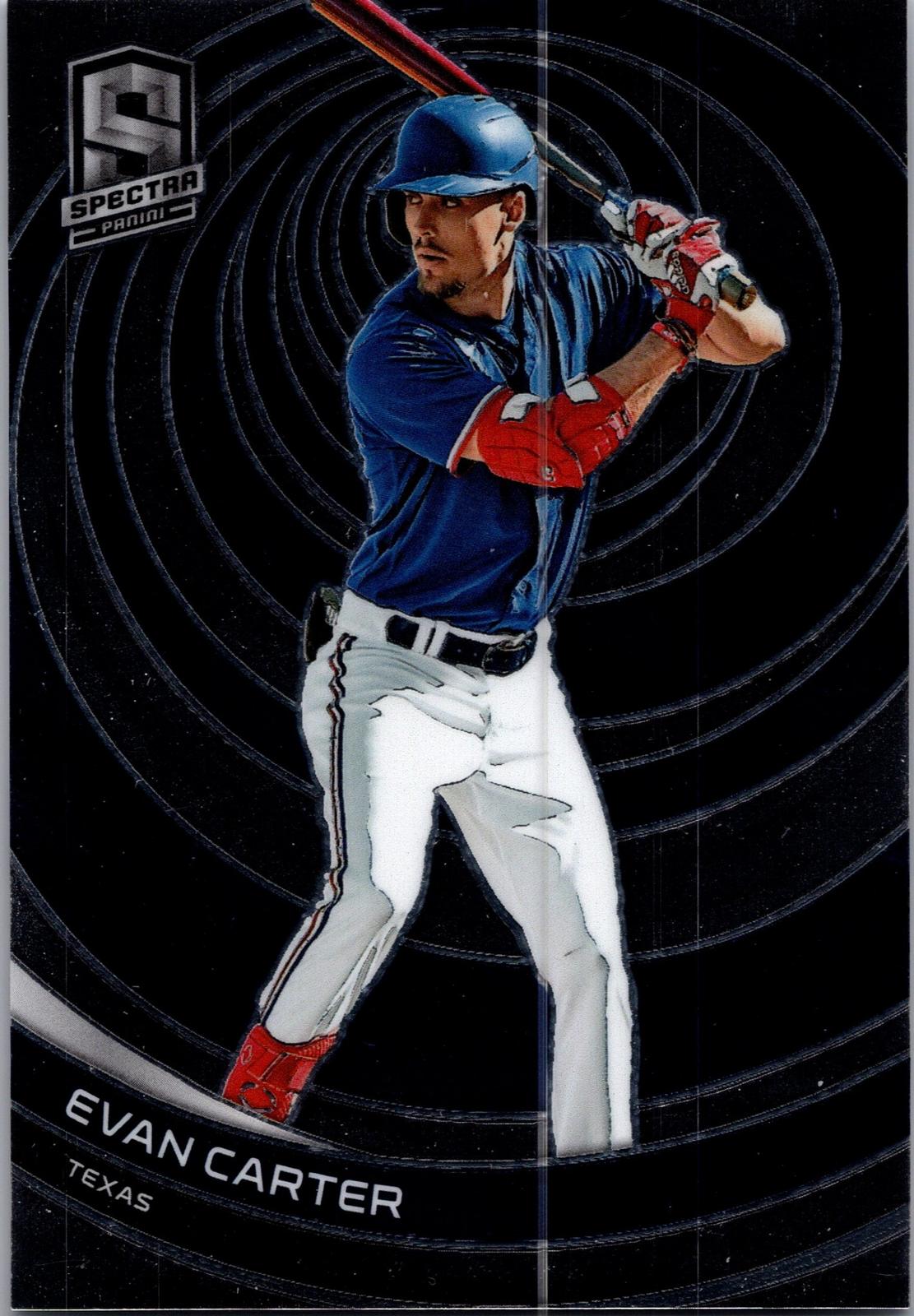 2023 Panini Chronicles #22 Evan Carter Spectra