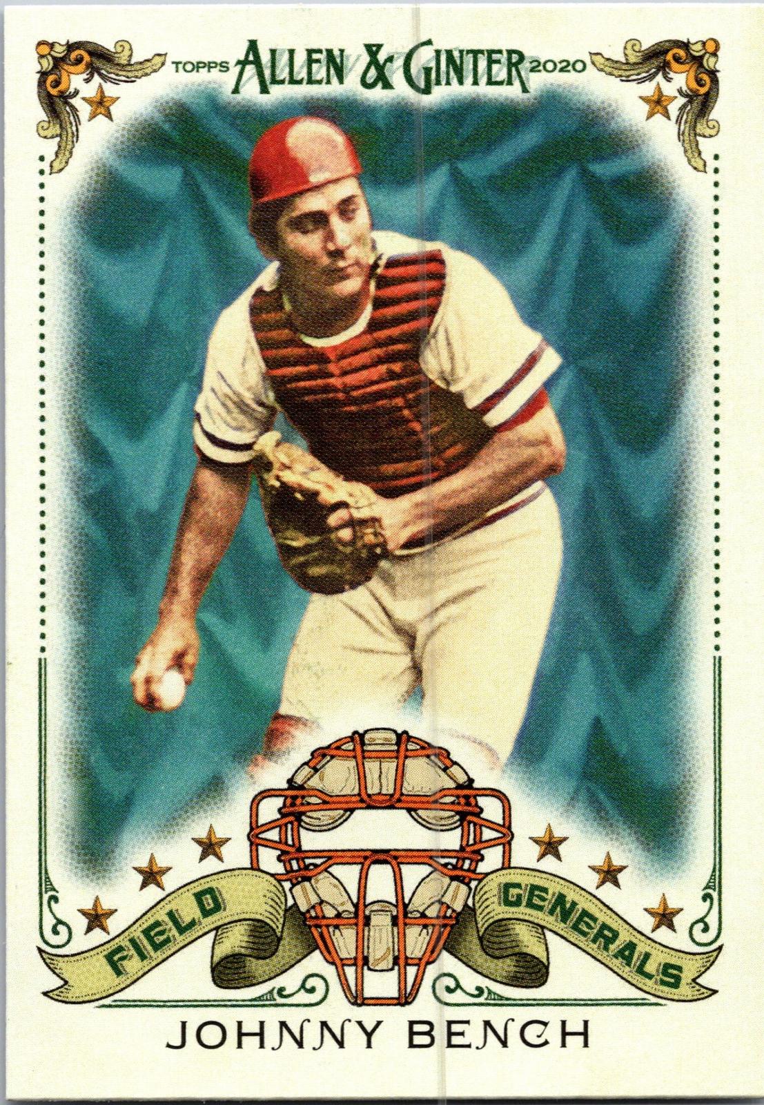 2020 Topps Allen & Ginter #FG-2 Johnny Bench Field Generals