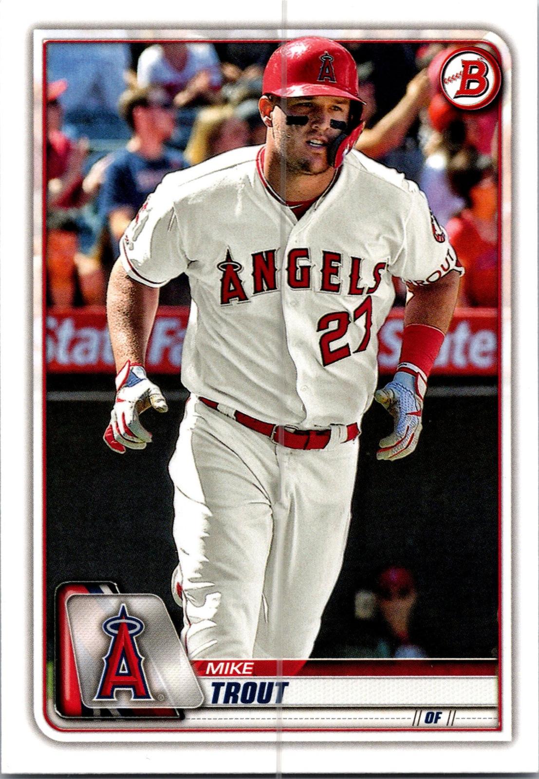 2020 Bowman #1 Mike Trout