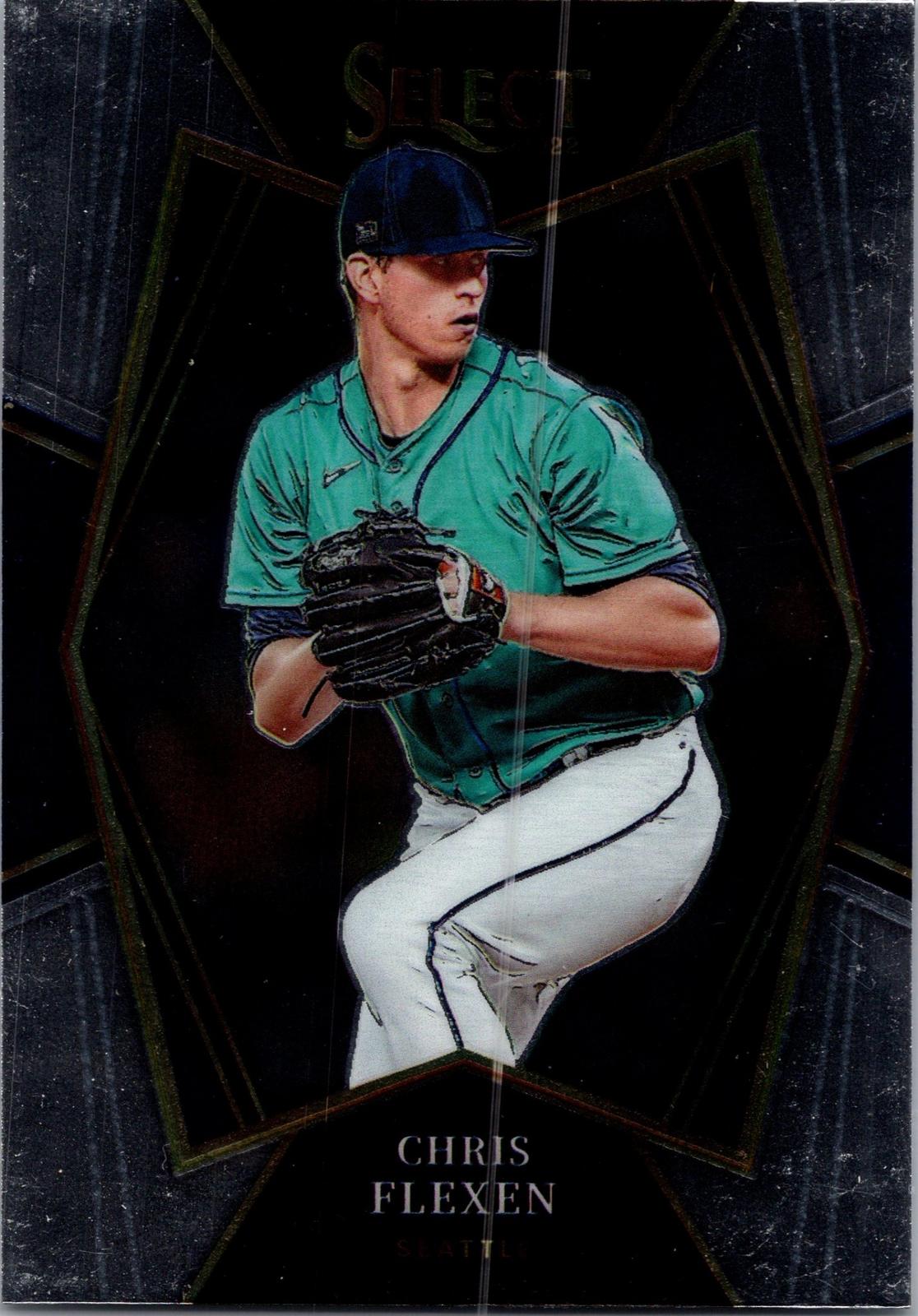 2022 Panini Select #178 Chris Flexen Blue Retail Base