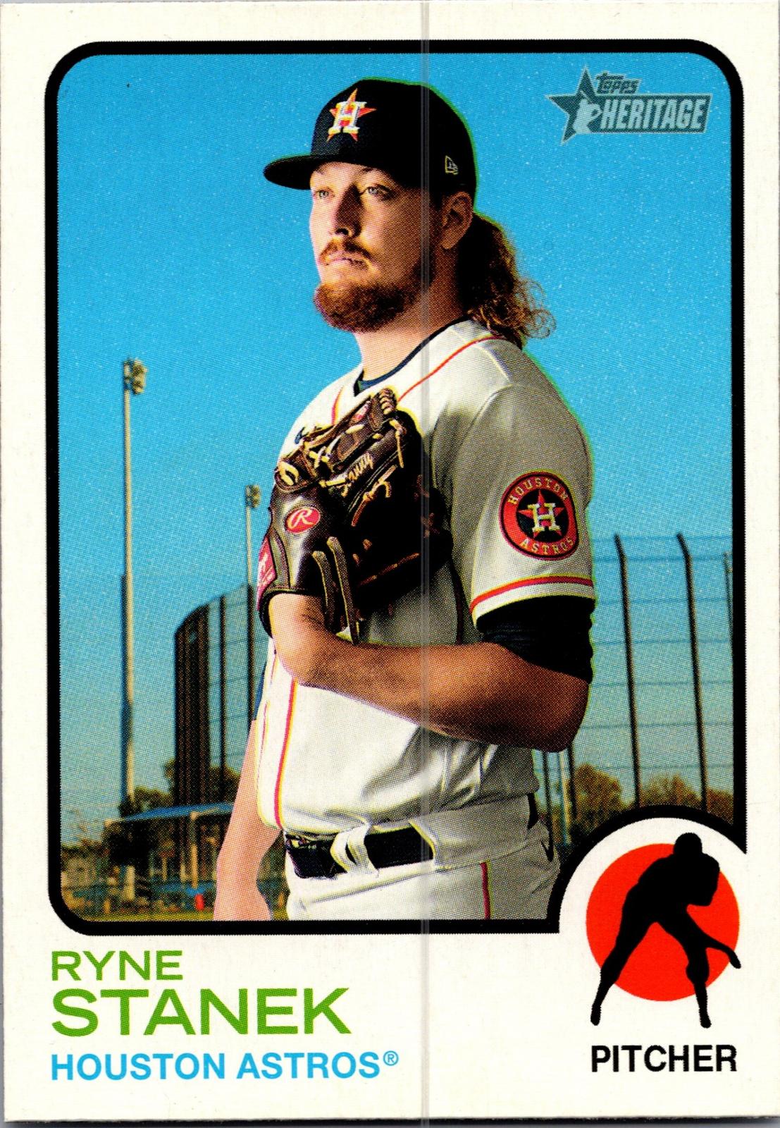2022 Topps Heritage #449 Ryne Stanek