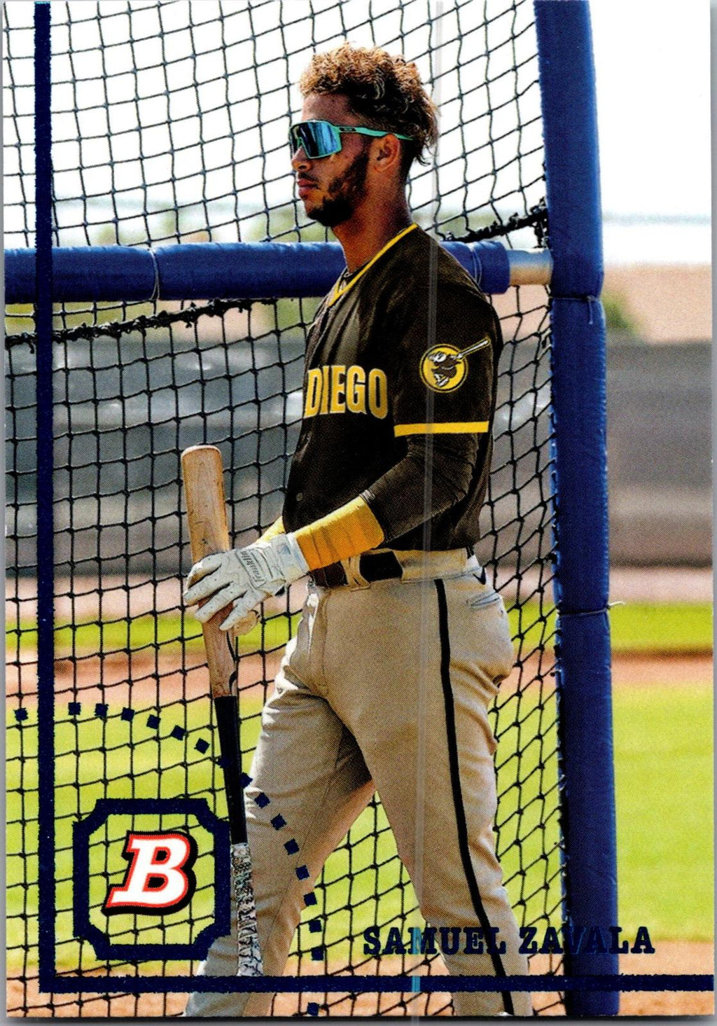 2022 Bowman Heritage #BHP-59 Samuel Zavala Prospects