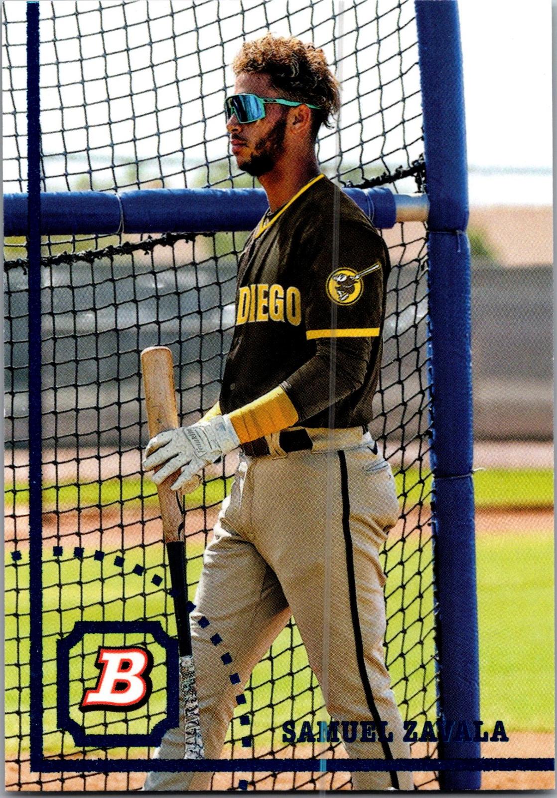 2022 Bowman Heritage #BHP-59 Samuel Zavala Prospects