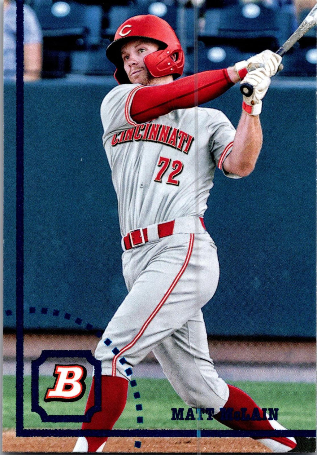 2022 Bowman Heritage #BHP-92 Matt McLain Prospects