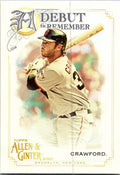 2020 Topps Allen & Ginter #DTR-5 Brandon Crawford A Debut to Remember
