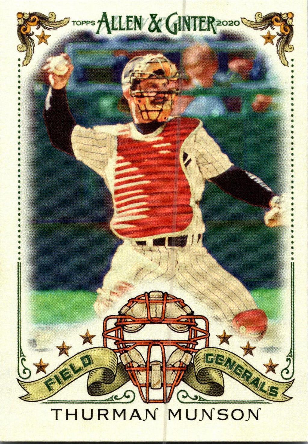2020 Topps Allen & Ginter #FG-10 Thurman Munson Field Generals