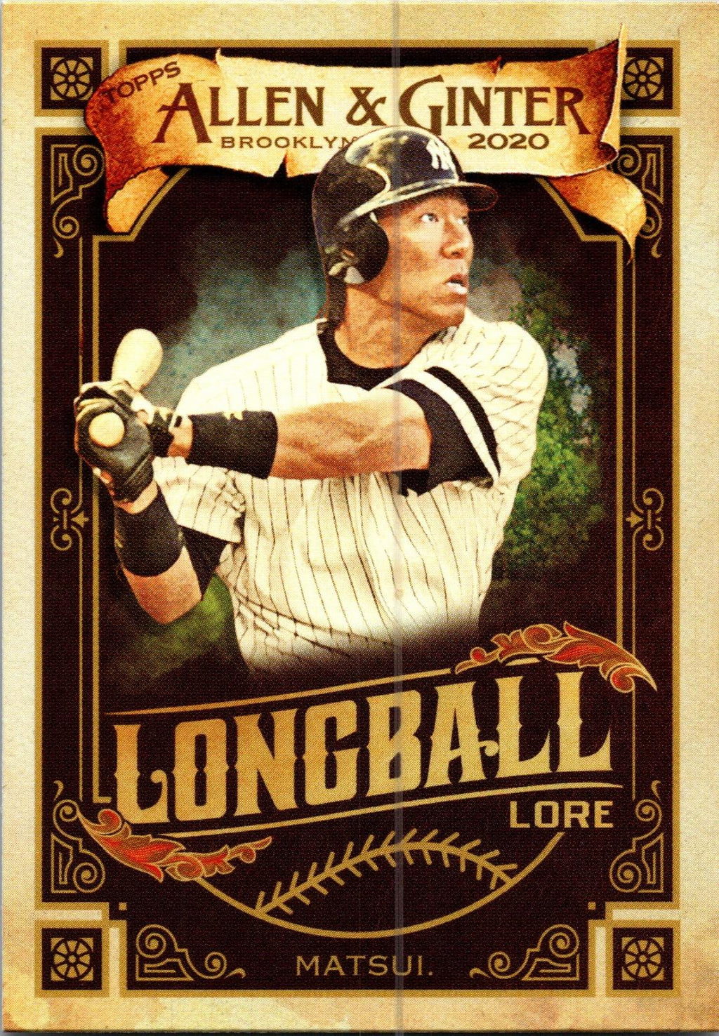 2020 Topps Allen & Ginter #LL-26 Hideki Matsui Longball Lore