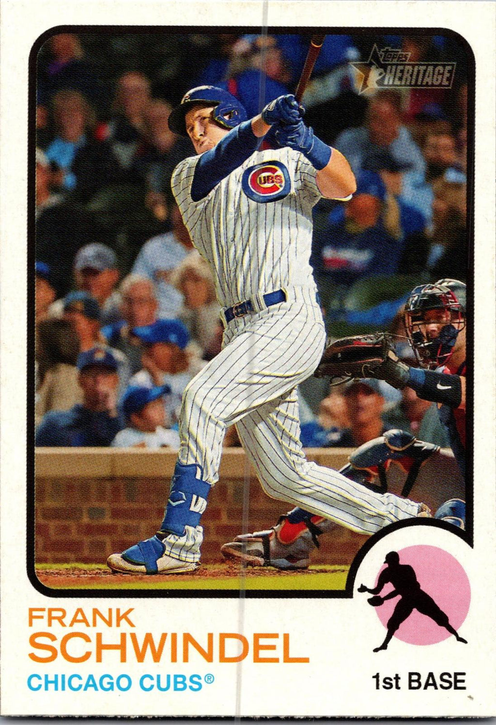 2022 Topps Heritage #324 Frank Schwindel