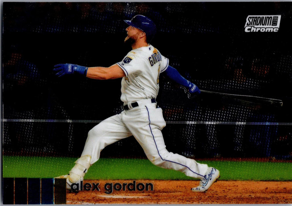 2020 Stadium Club Chrome #373 Alex Gordon Refractor