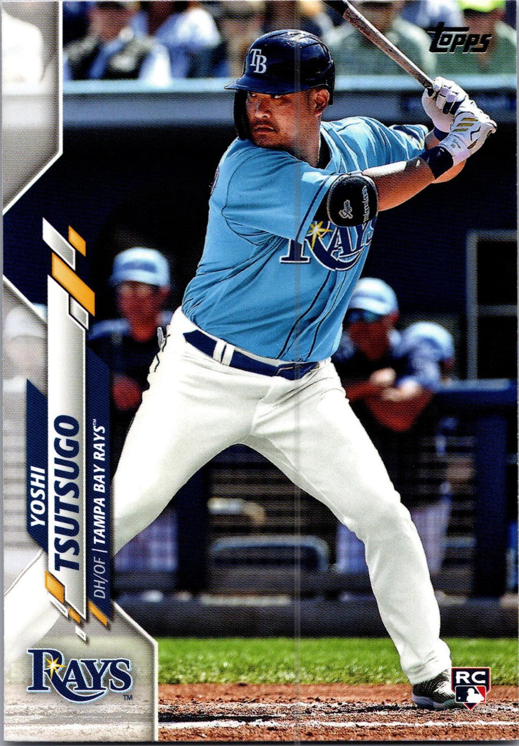 2020 Topps Update #U-65 Yoshi Tsutsugo Yellow