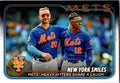 2024 Topps #38 New York Smiles: Mets Heavy Hitters Share a Laugh