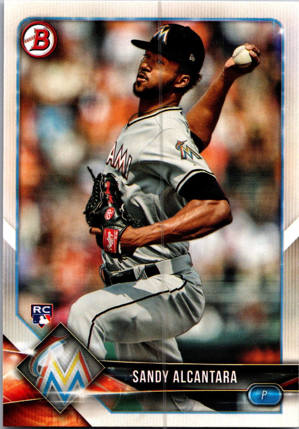 2018 Bowman #37 Sandy Alcantara