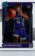 2021-22 Donruss Optic #155 Davion Mitchell