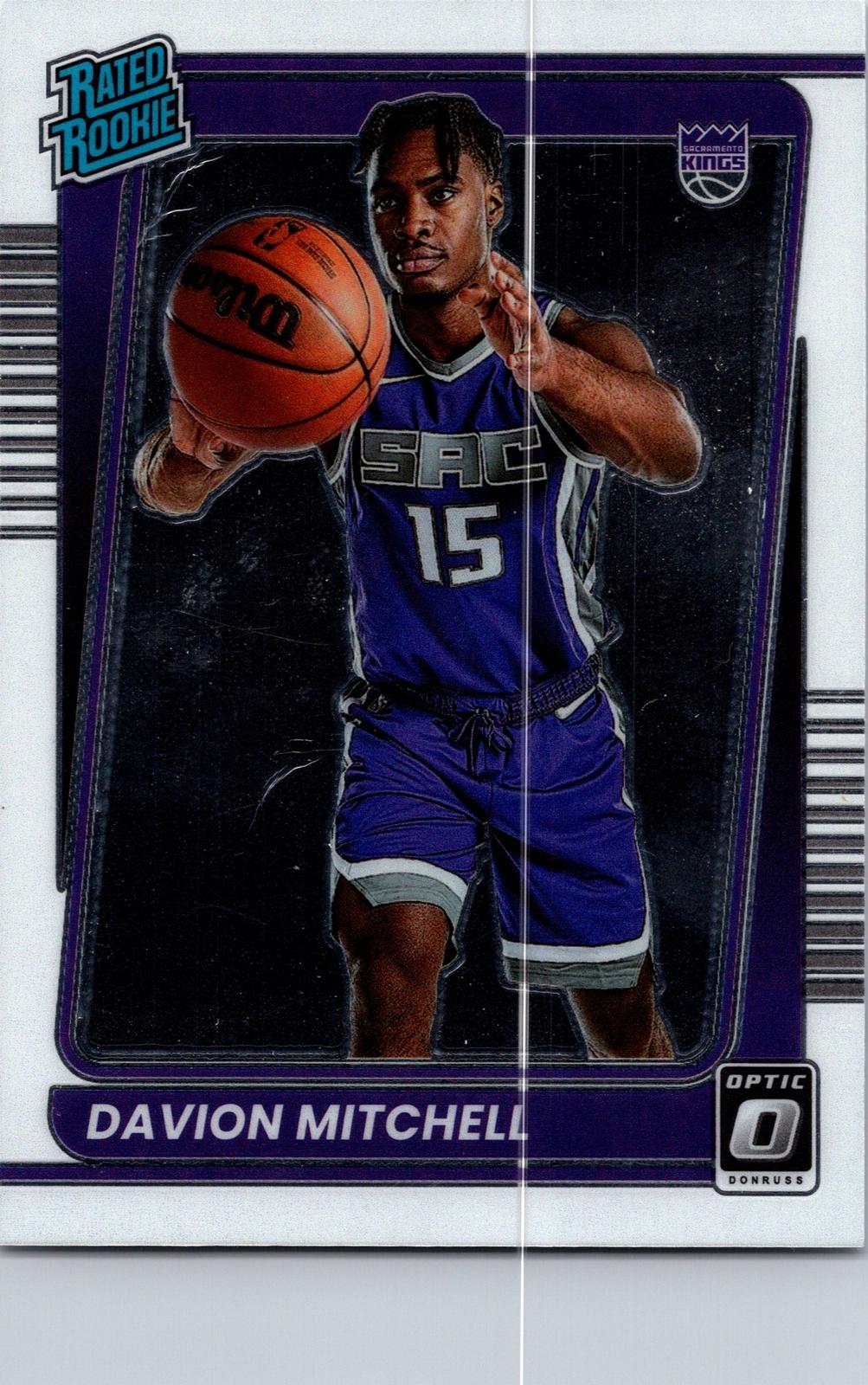 2021-22 Donruss Optic #155 Davion Mitchell