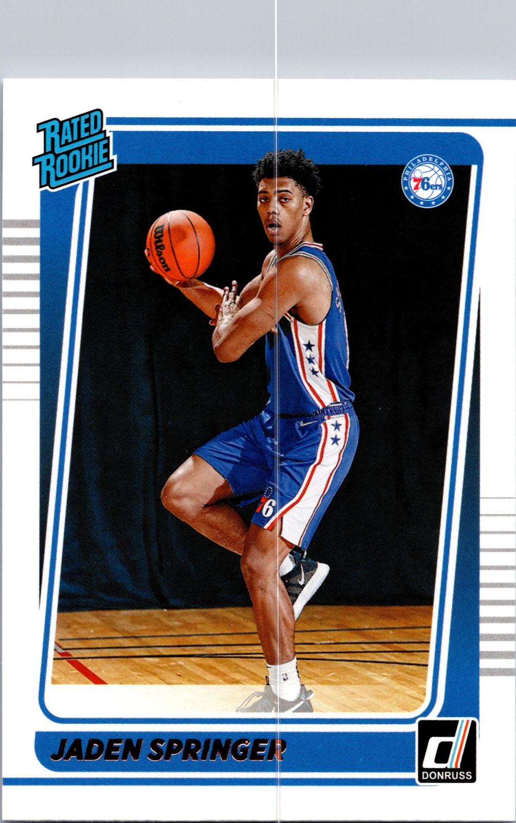 2021-22 Donruss #247 Jaden Springer