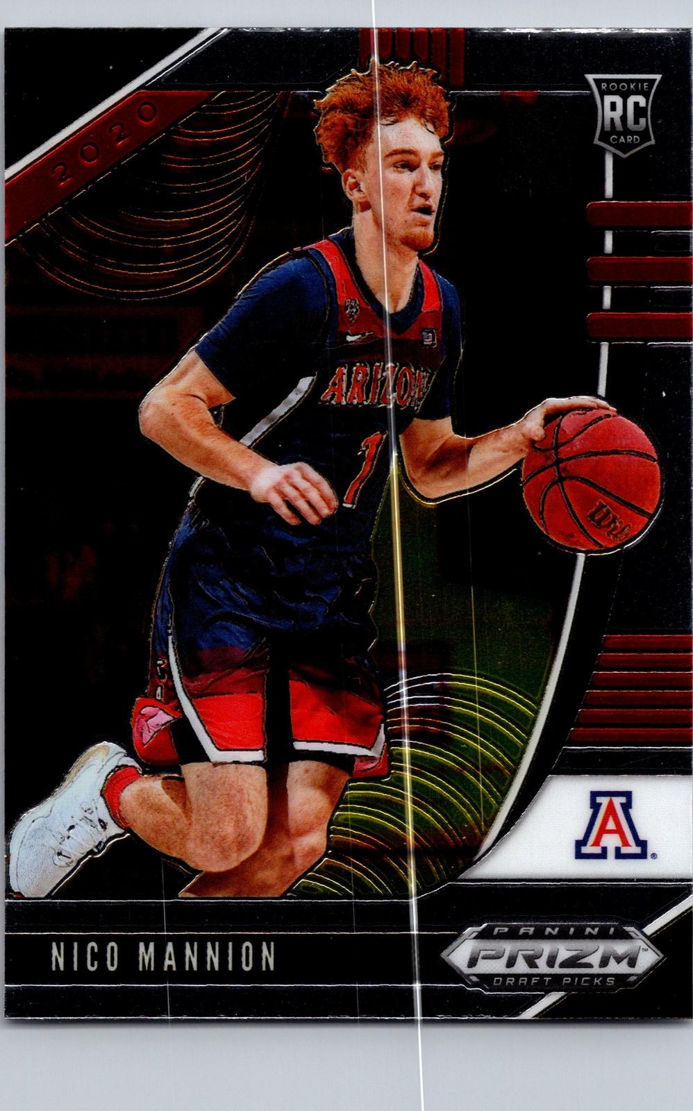 2020 Panini Prizm Draft Picks Collegiate #18 Nico Mannion