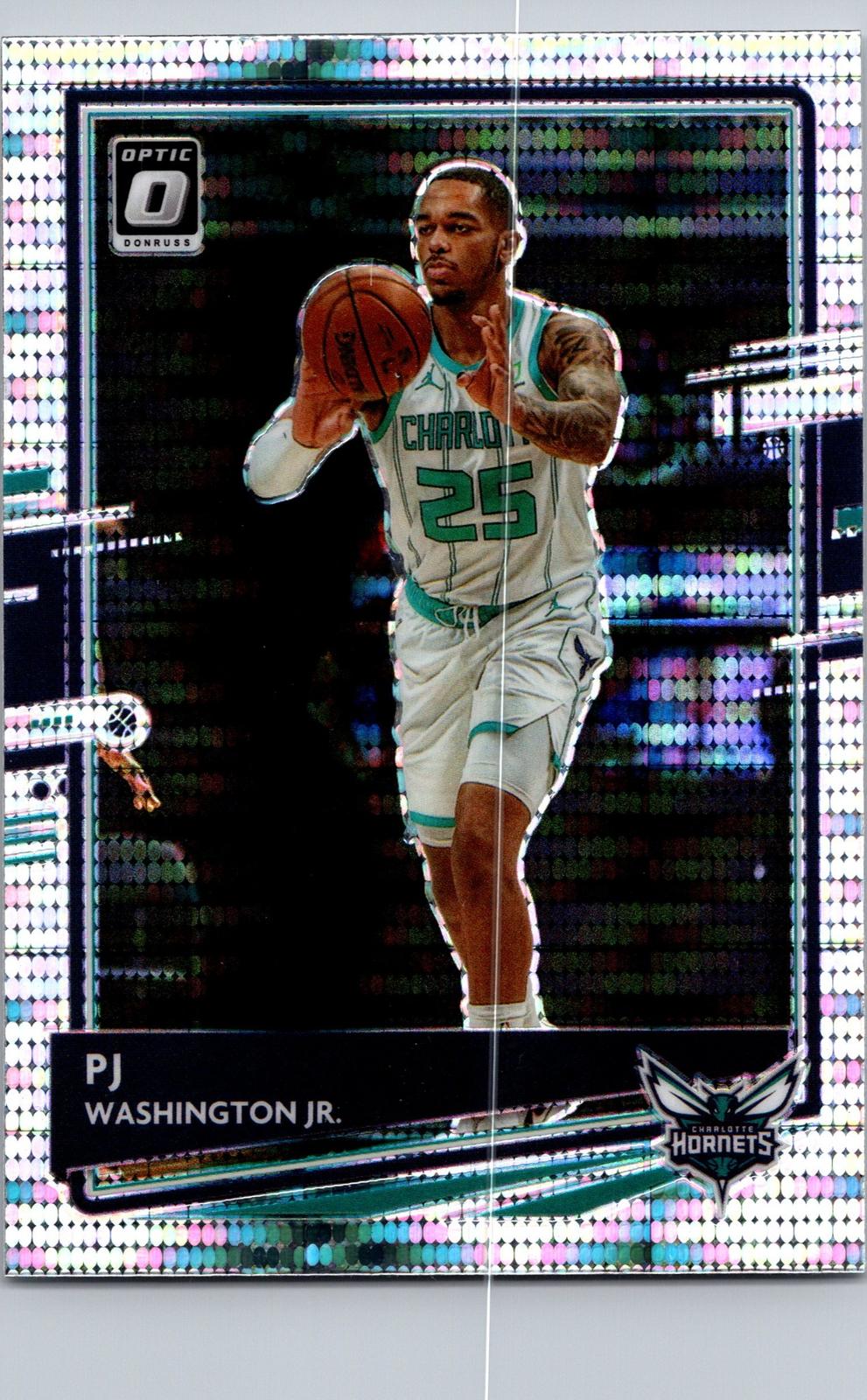 2020-21 Donruss Optic #137 PJ Washington Jr.
