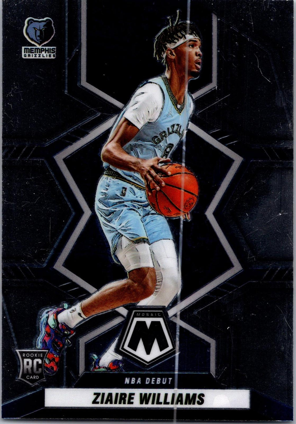 2021-22 Panini Mosaic #273 Ziaire Williams