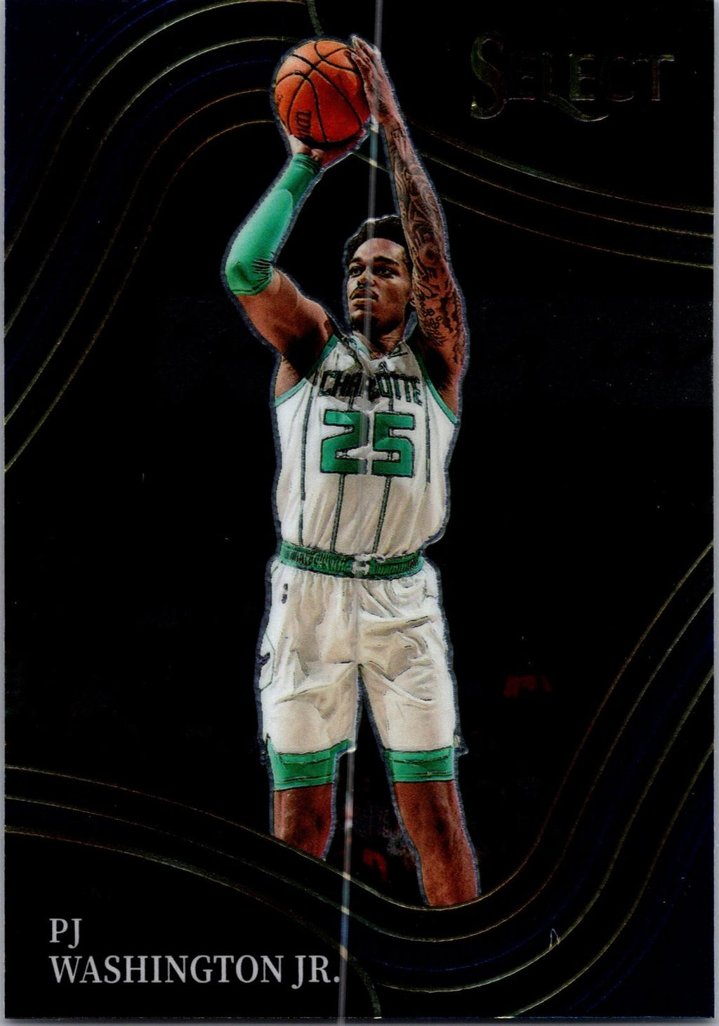 2021-22 Panini Select #261 PJ Washington Jr.
