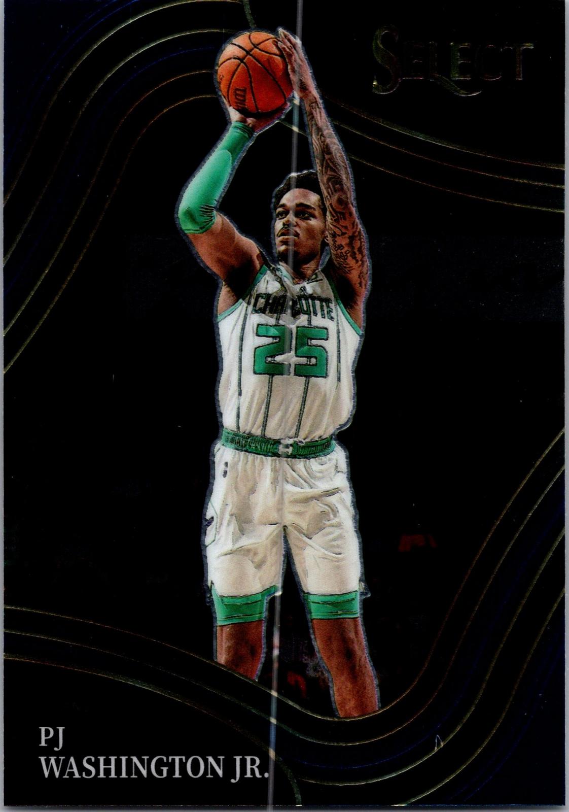 2021-22 Panini Select #261 PJ Washington Jr.