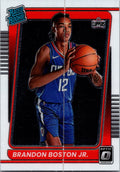 2021-22 Donruss Optic #189 Brandon Boston Jr.