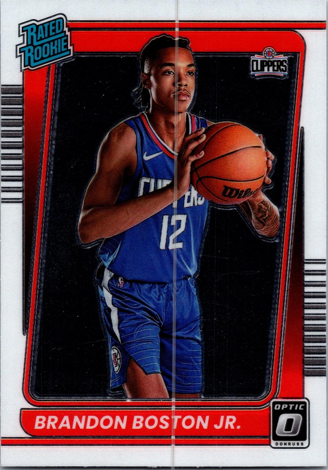 2021-22 Donruss Optic #189 Brandon Boston Jr.