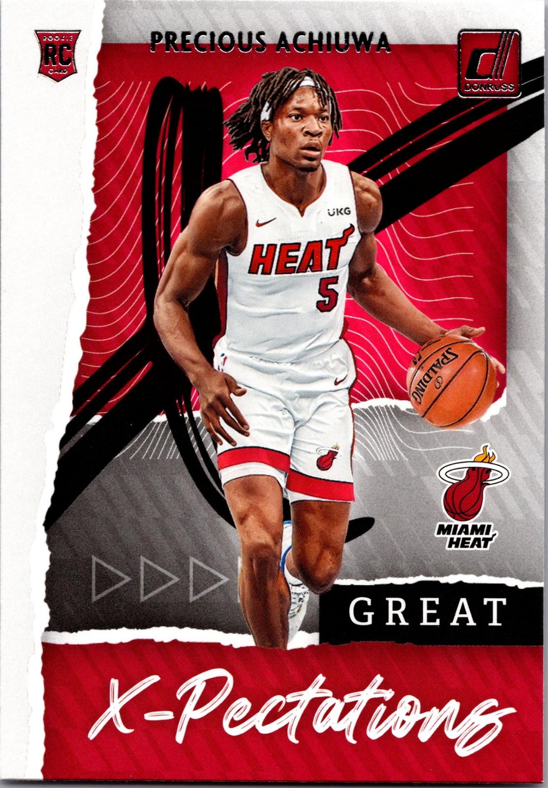 2020-21 Donruss #20 Precious Achiuwa Great X-Pectations