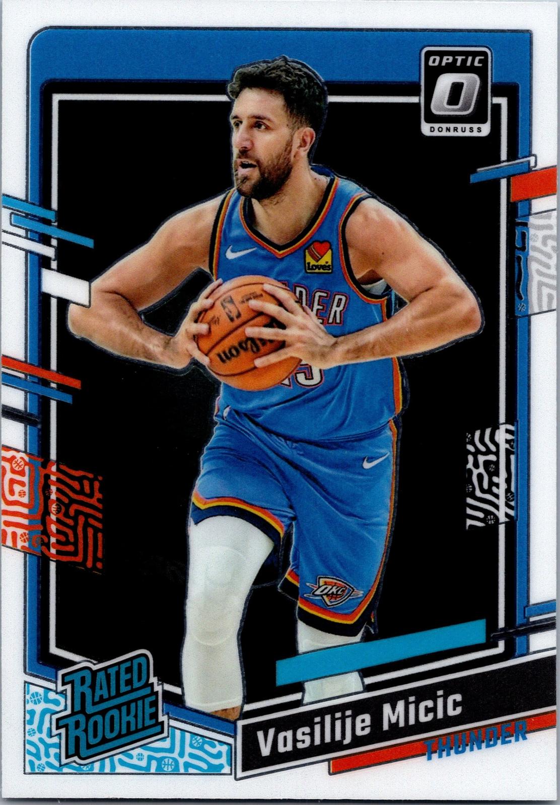 2023-24 Donruss Optic #208 Vasilije Micic Holo