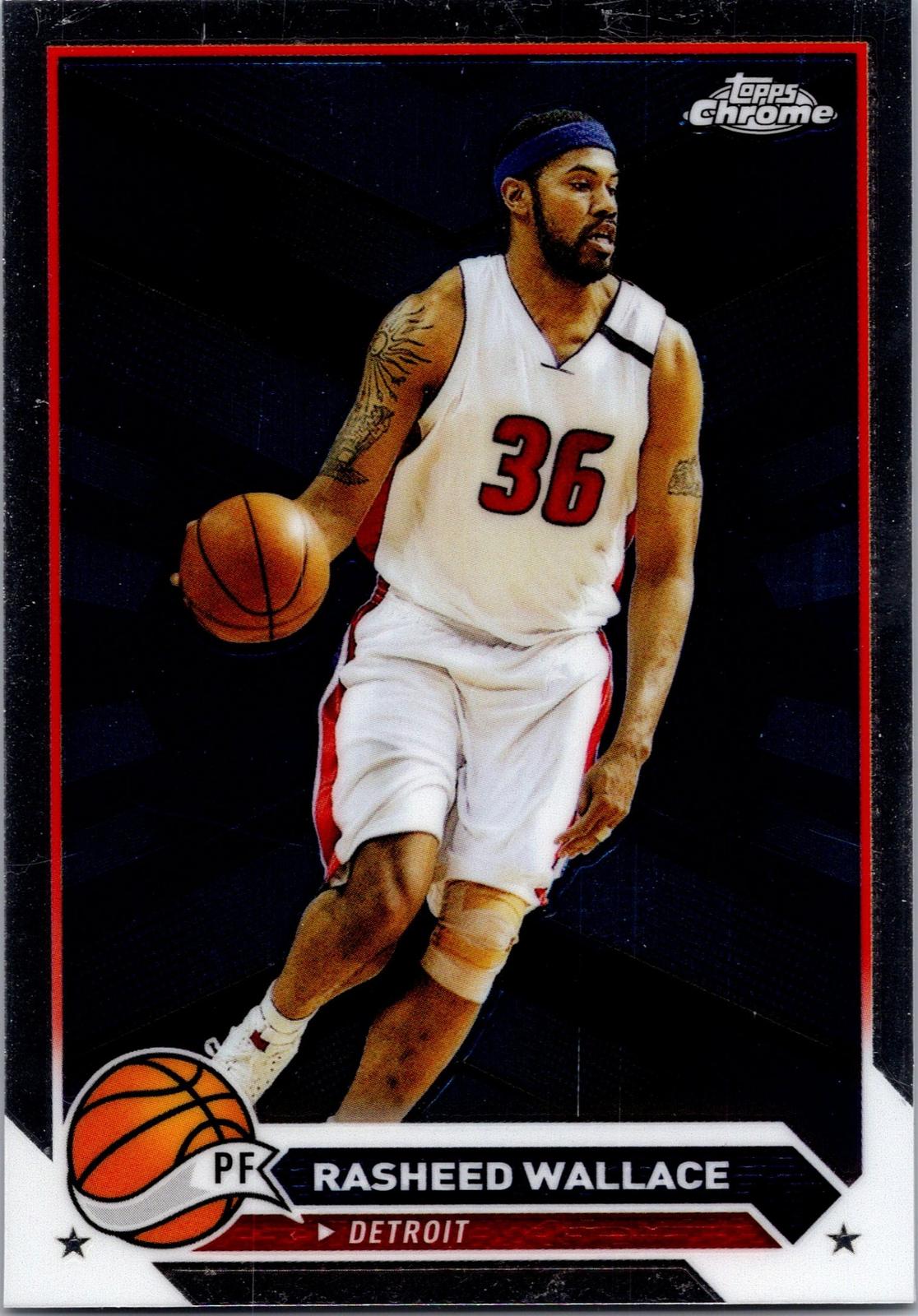 2023-24 Topps Chrome #19 Rasheed Wallace