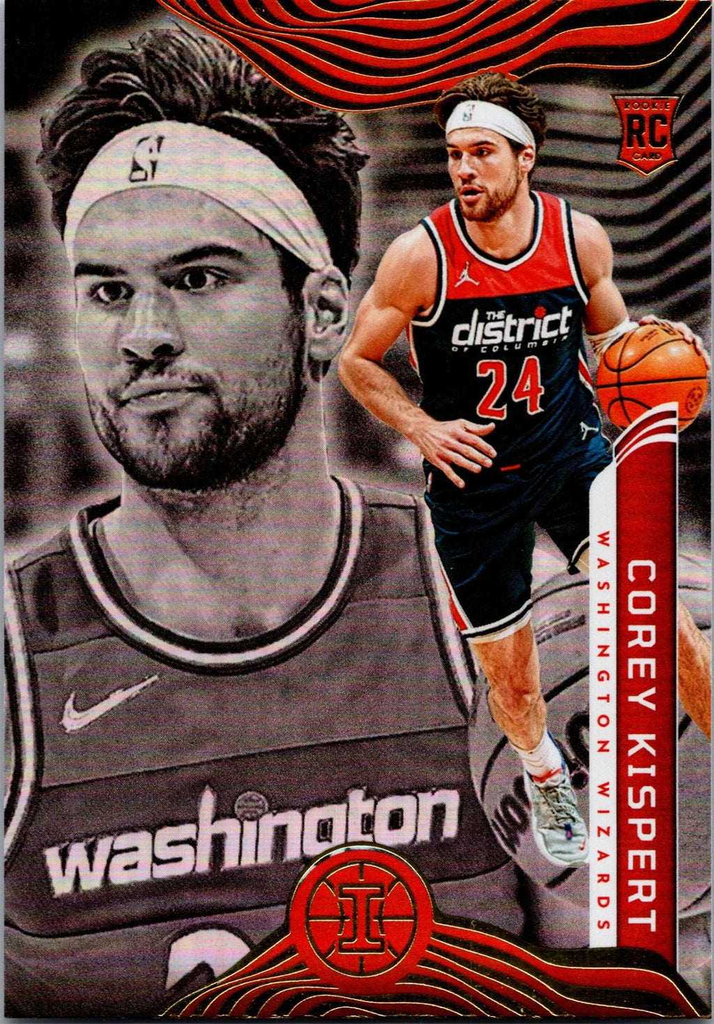 2021-22 Panini Illusions #165 Corey Kispert