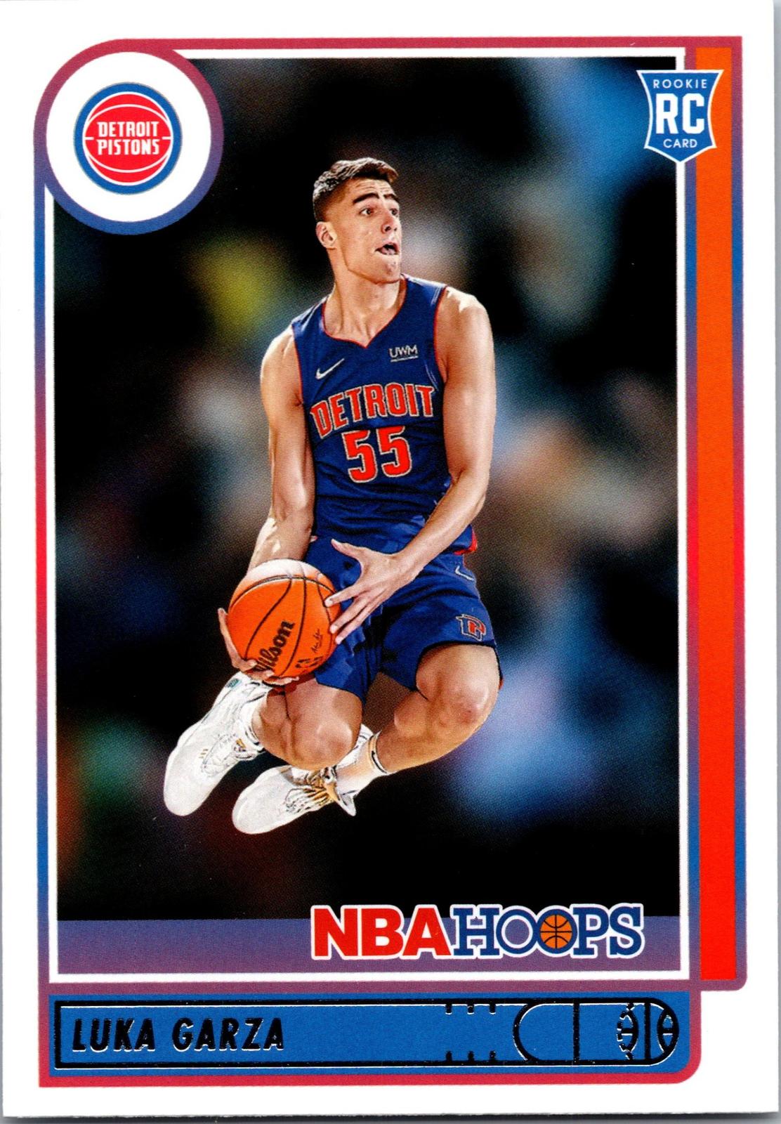 2021-22 Hoops #250 Luka Garza