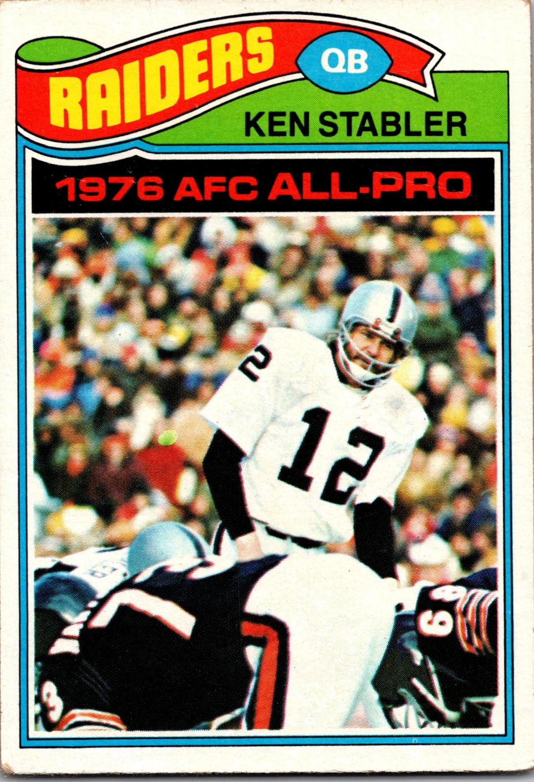 1977 Topps #110 Ken Stabler