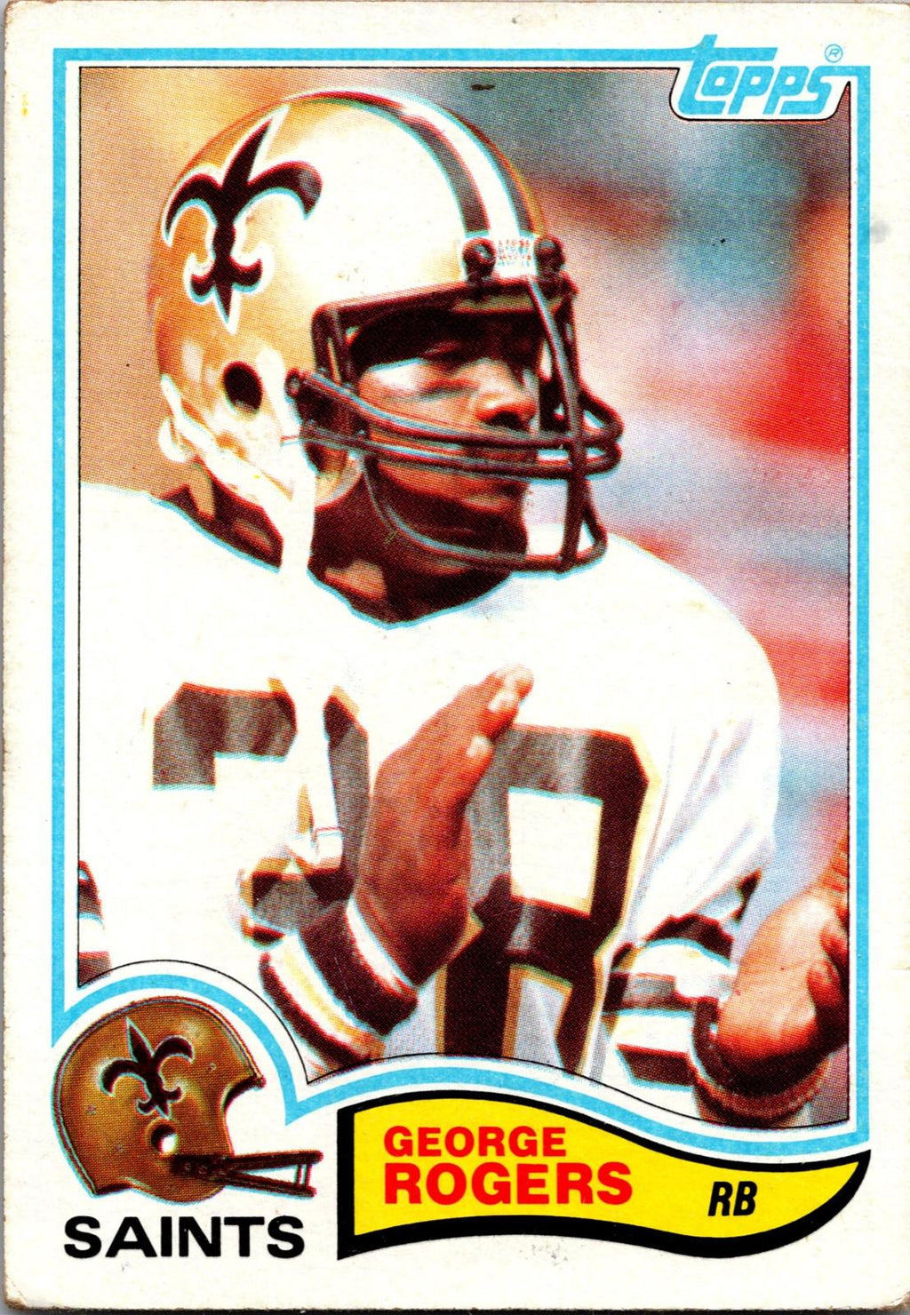 1982 Topps #410 George Rogers
