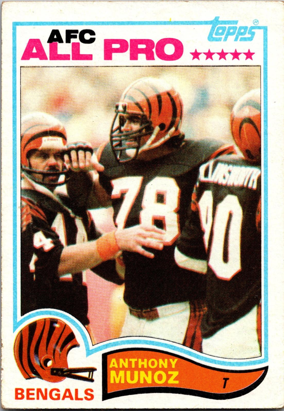 1982 Topps #51 Anthony Munoz