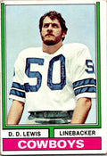 1974 Topps #303 D.D. Lewis