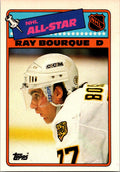 1988-89 Topps #5 Ray Bourque Stickers