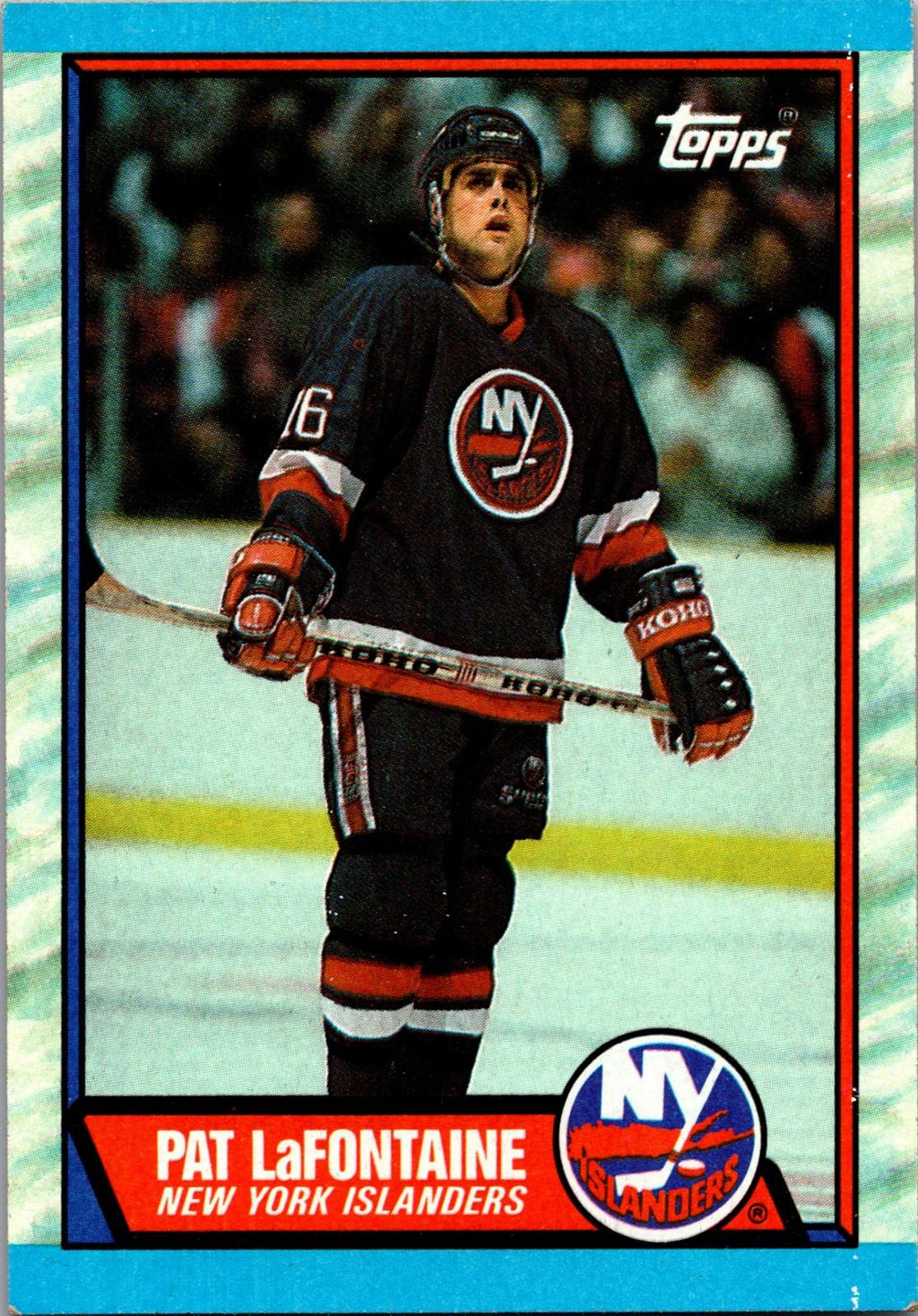 1989-90 Topps #60 Pat LaFontaine