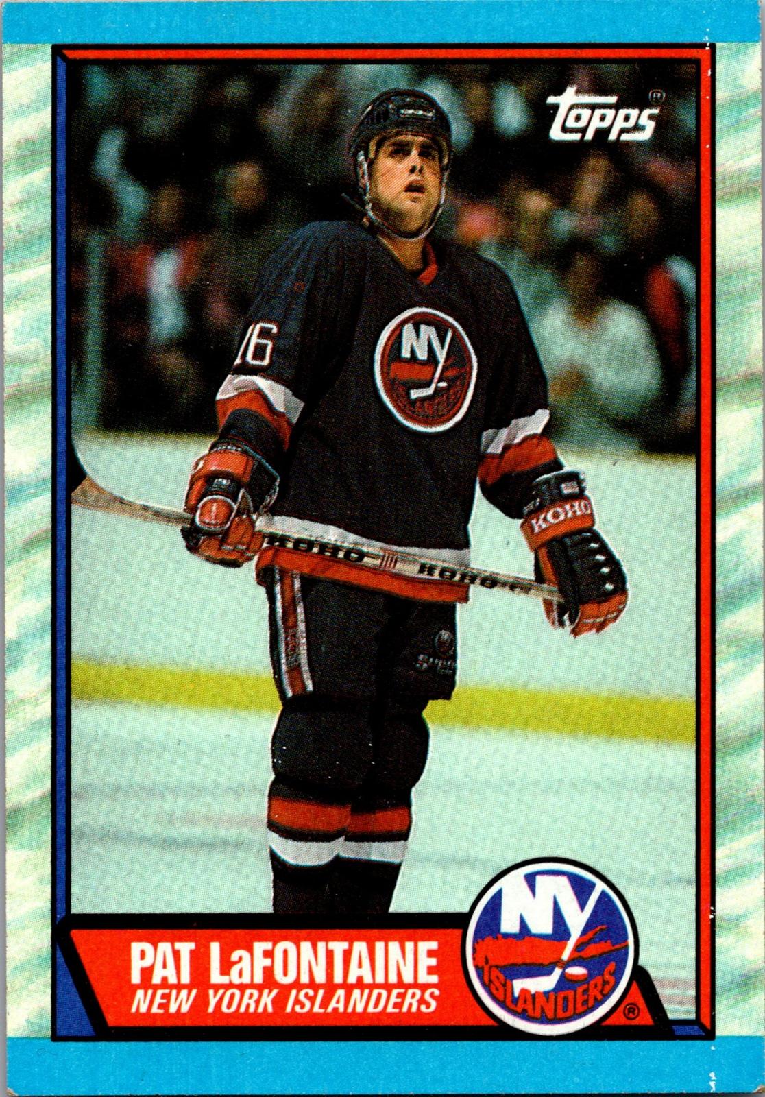 1989-90 Topps #60 Pat LaFontaine