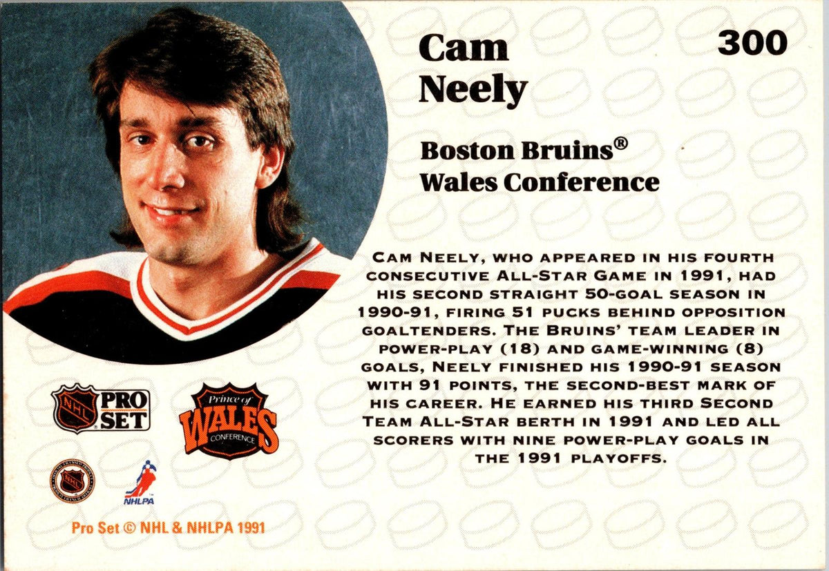 1991-92 Pro Set #300 Cam Neely